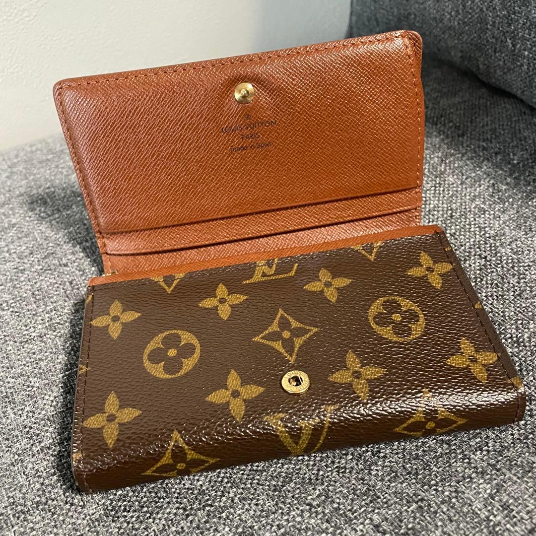 LOUIS VUITTON ルイヴィトン　モノグラム　ポルトフォイユ トレゾール