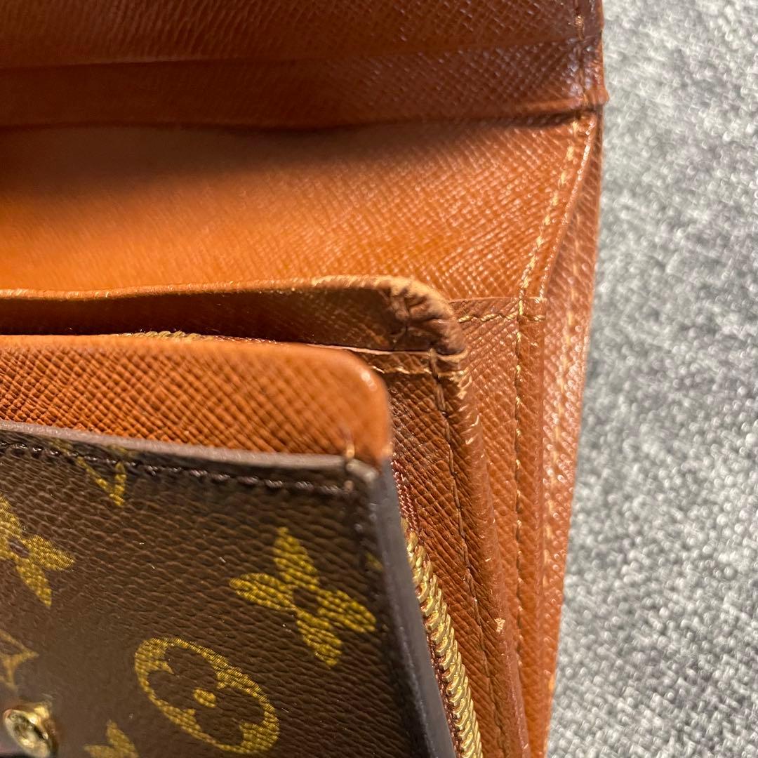 LOUIS VUITTON ルイヴィトン　モノグラム　ポルトフォイユ トレゾール