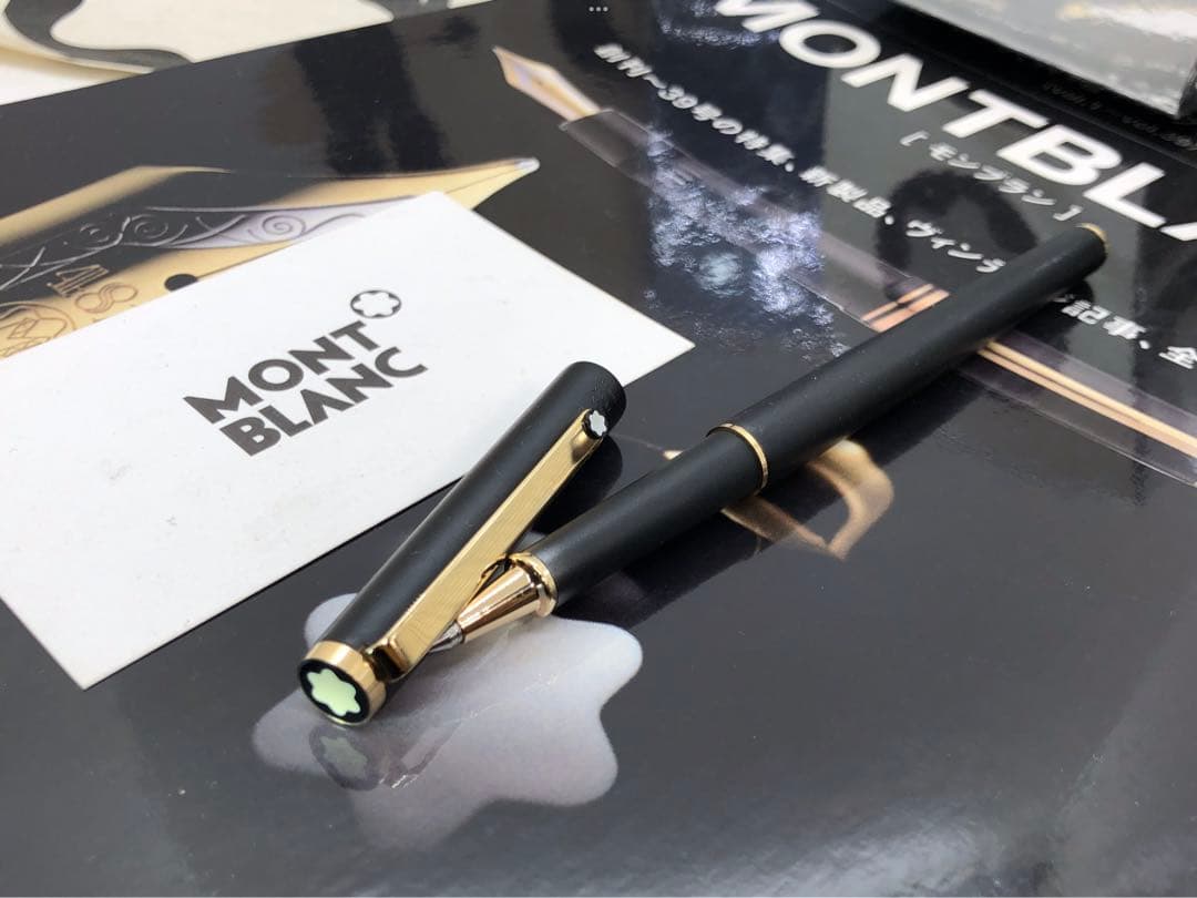 稀少軸！モンブラン★Sライン★生産数の少ないキャップ式ローラーボールNo2318