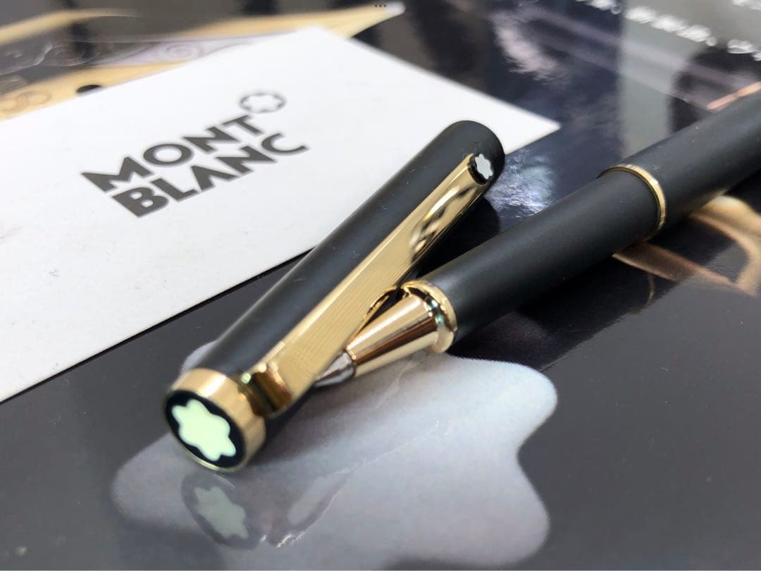 稀少軸！モンブラン★Sライン★生産数の少ないキャップ式ローラーボールNo2318