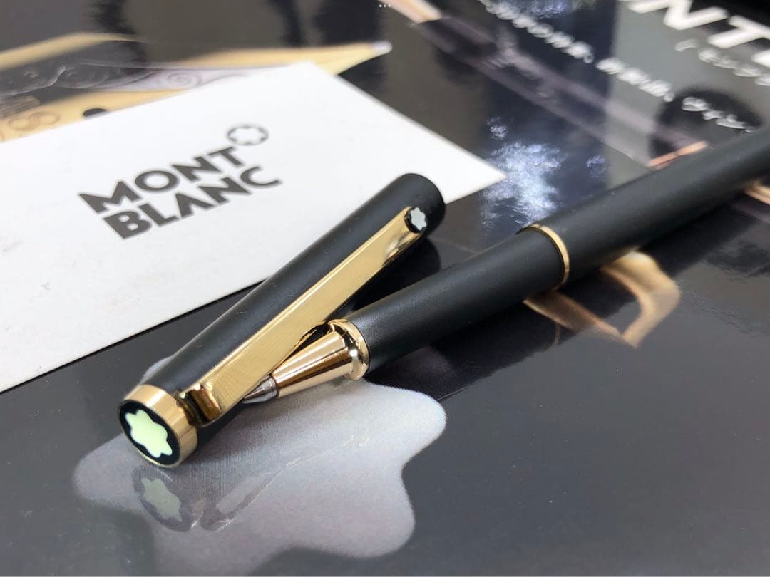 稀少軸！モンブラン★Sライン★生産数の少ないキャップ式ローラーボールNo2318