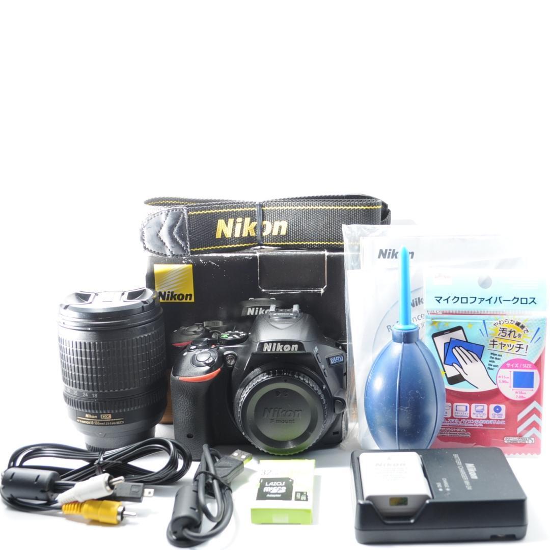 タッチパネル＆Wi-Fiでスマホに直接転送❤️Nikon D5500 セット✨