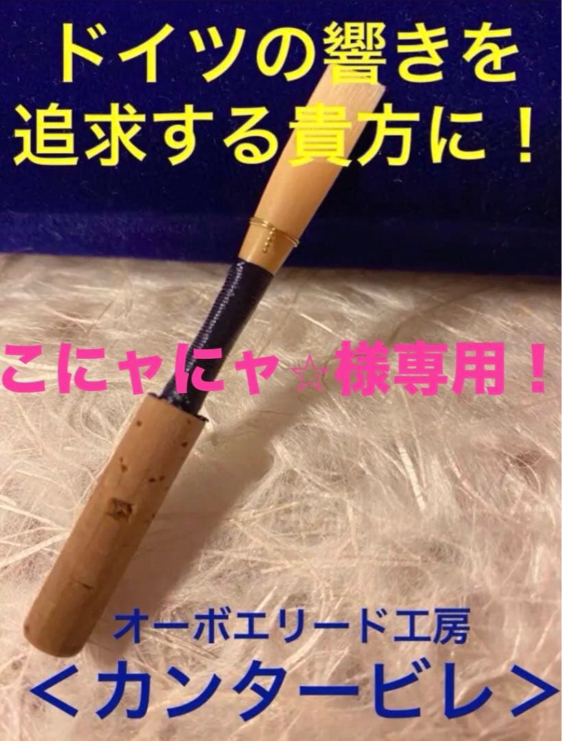 オーボエリード＜カンタービレ＞ギルツィオ　（中古チューブ）MH：５本