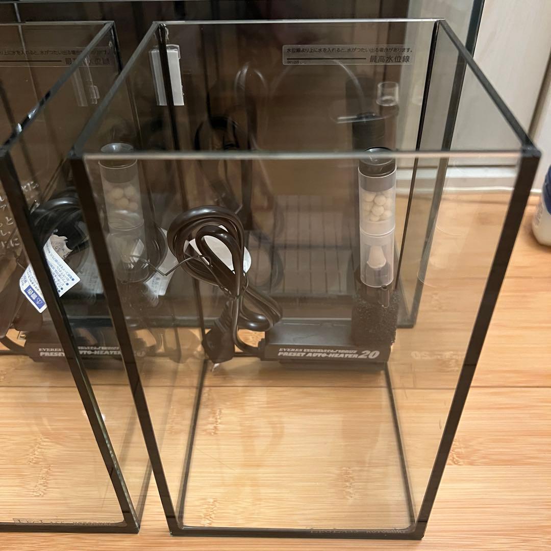 ガラス水槽セット