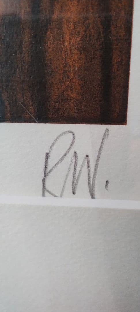 ロン・ウッド（ローリングストーンズ）リトグラフ