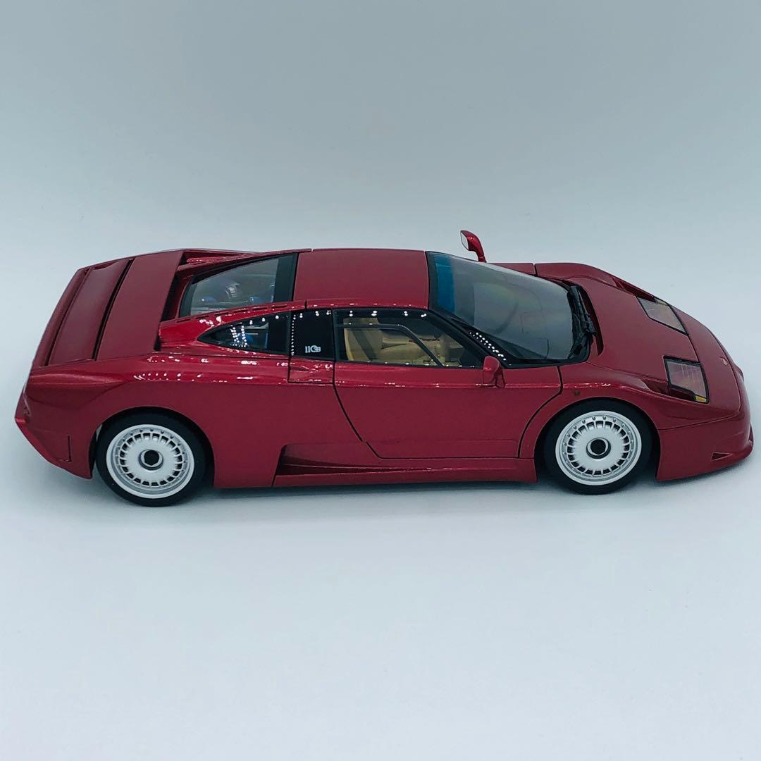 オートアート 1/18 ブガッティ EB110 GT ダークレッド