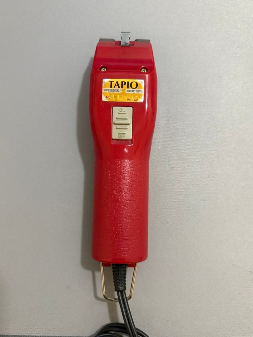 【美品】SPEEDIK TAPIO SP-3 赤 バリカン