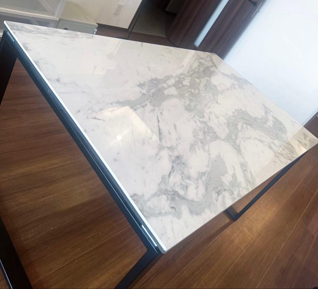ニトリ セラミックダイニングテーブル 大理石風