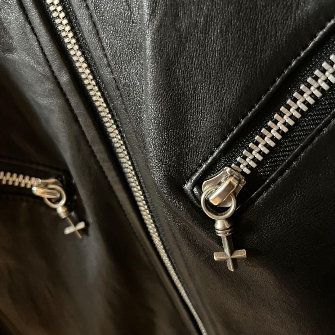 EYEFUNNY デザインジップトップ レザージャケット