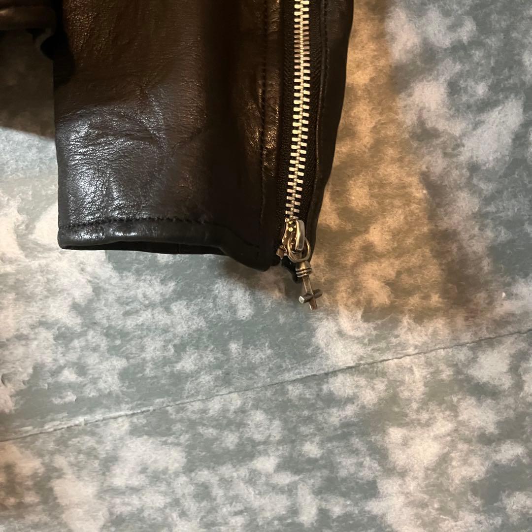 EYEFUNNY デザインジップトップ レザージャケット