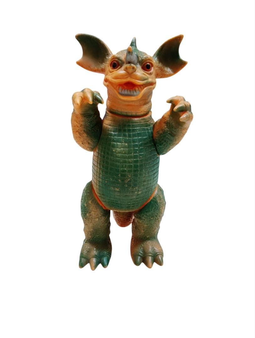 希少　バラゴン　マルサン　ソフビ　　東宝　記名あり