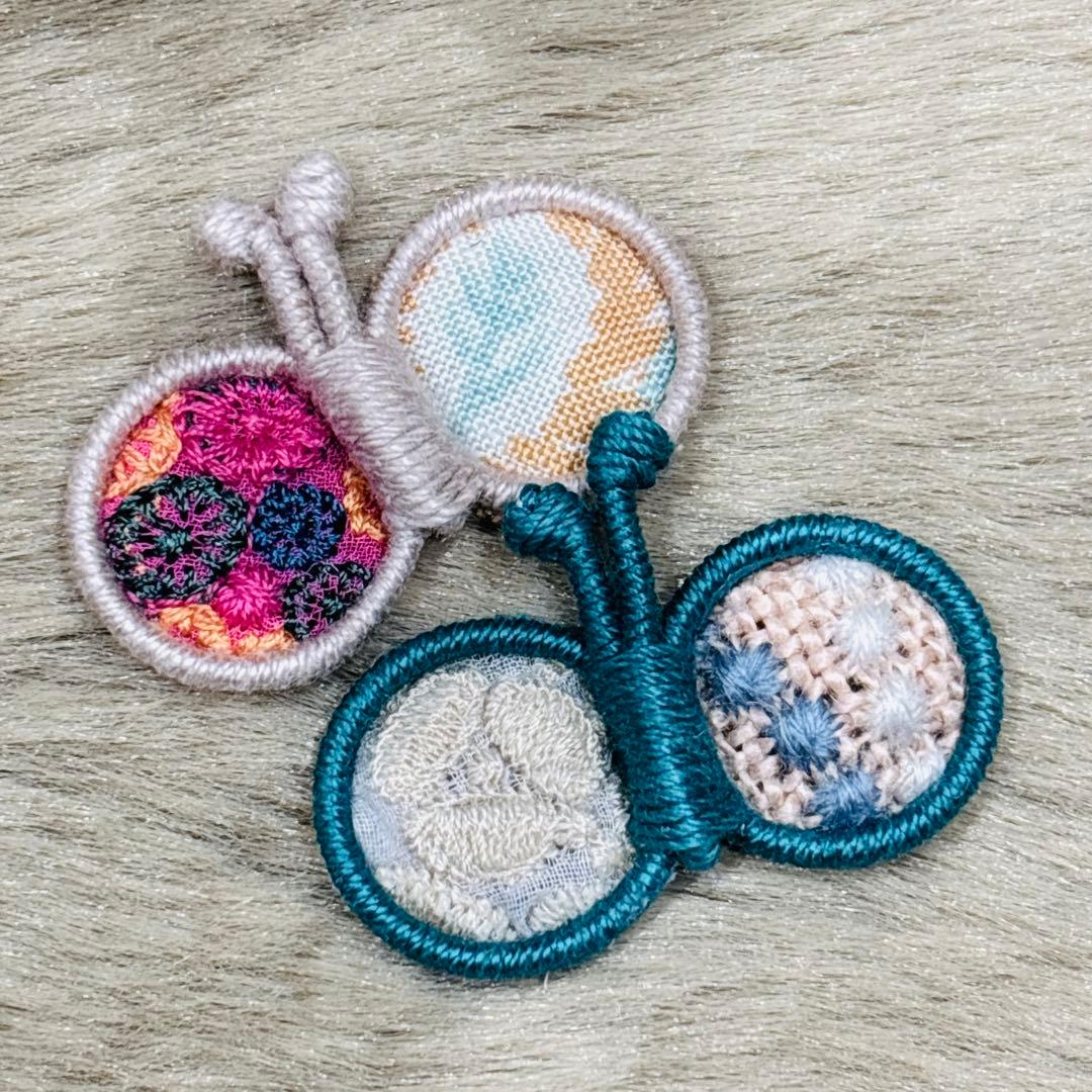 【DisneyBaby発売分】ミナペルホネンちょうちょのブローチセットほか