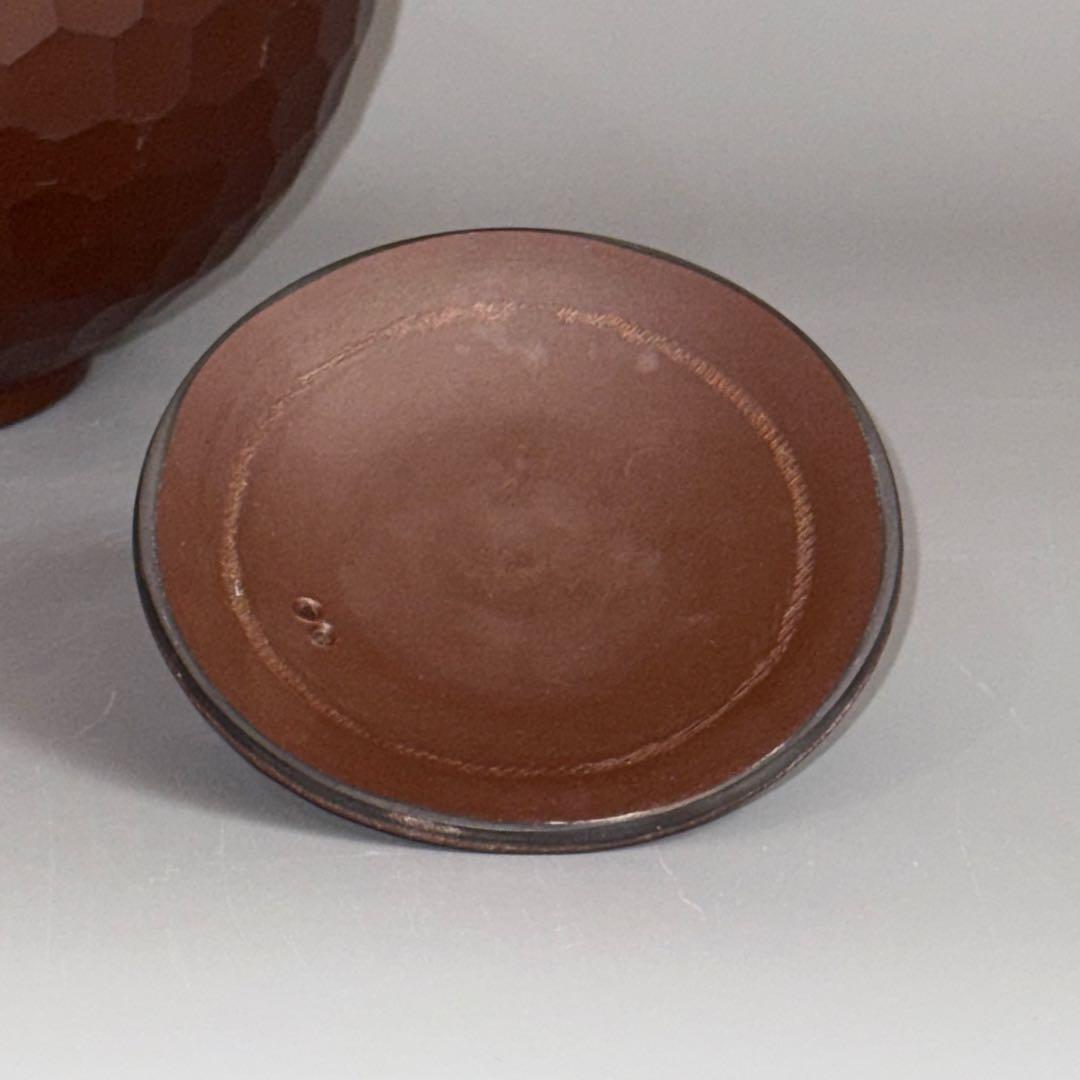 萬古焼 伊呂久窯 森伊呂久 急須 横手 茶道具 ダイヤカット 大型 特製 特注