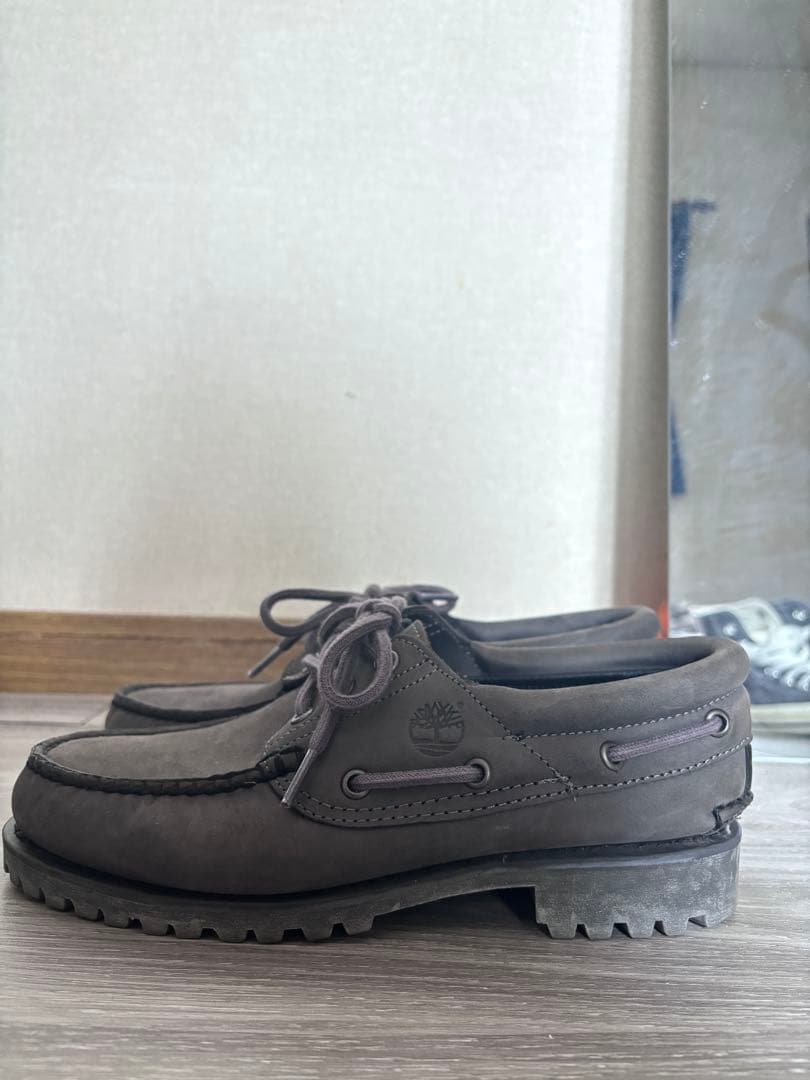靴 Timberland 3EYE CLASSIC LUG DARK GREY