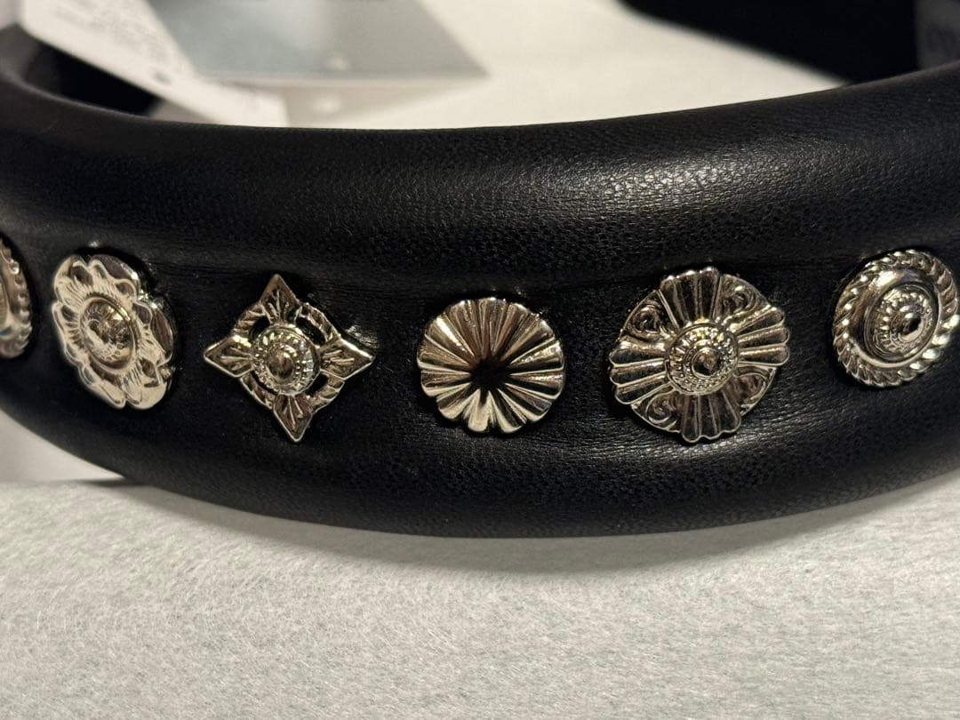 TOGA TOO/トーガLeather headband 1レザーヘッドバンド1