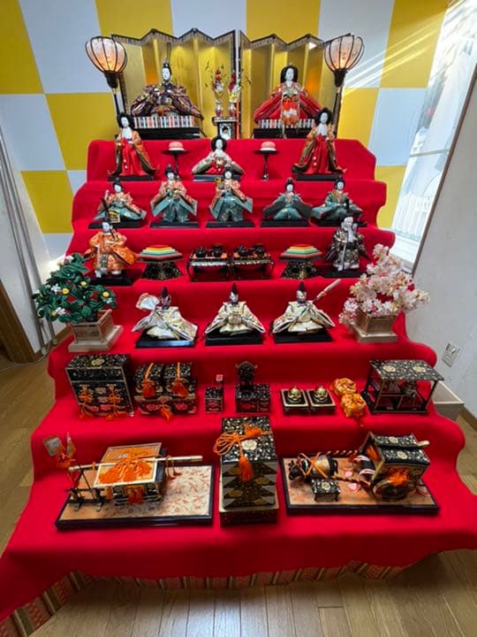 お雛様七段飾り