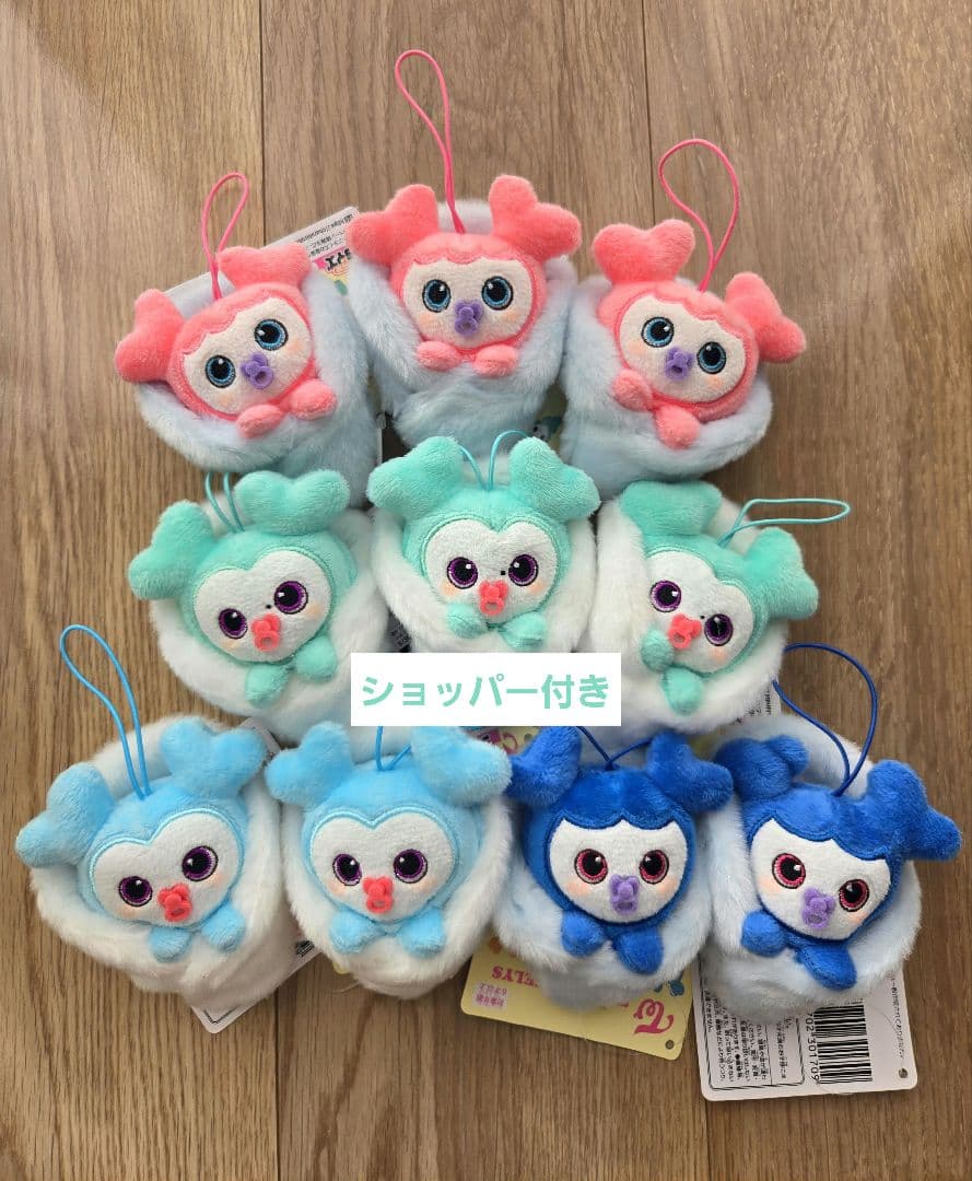 TWICE LOVELYS　おくるみマスコット　モモ　ミナ　ナヨン　ツウィ