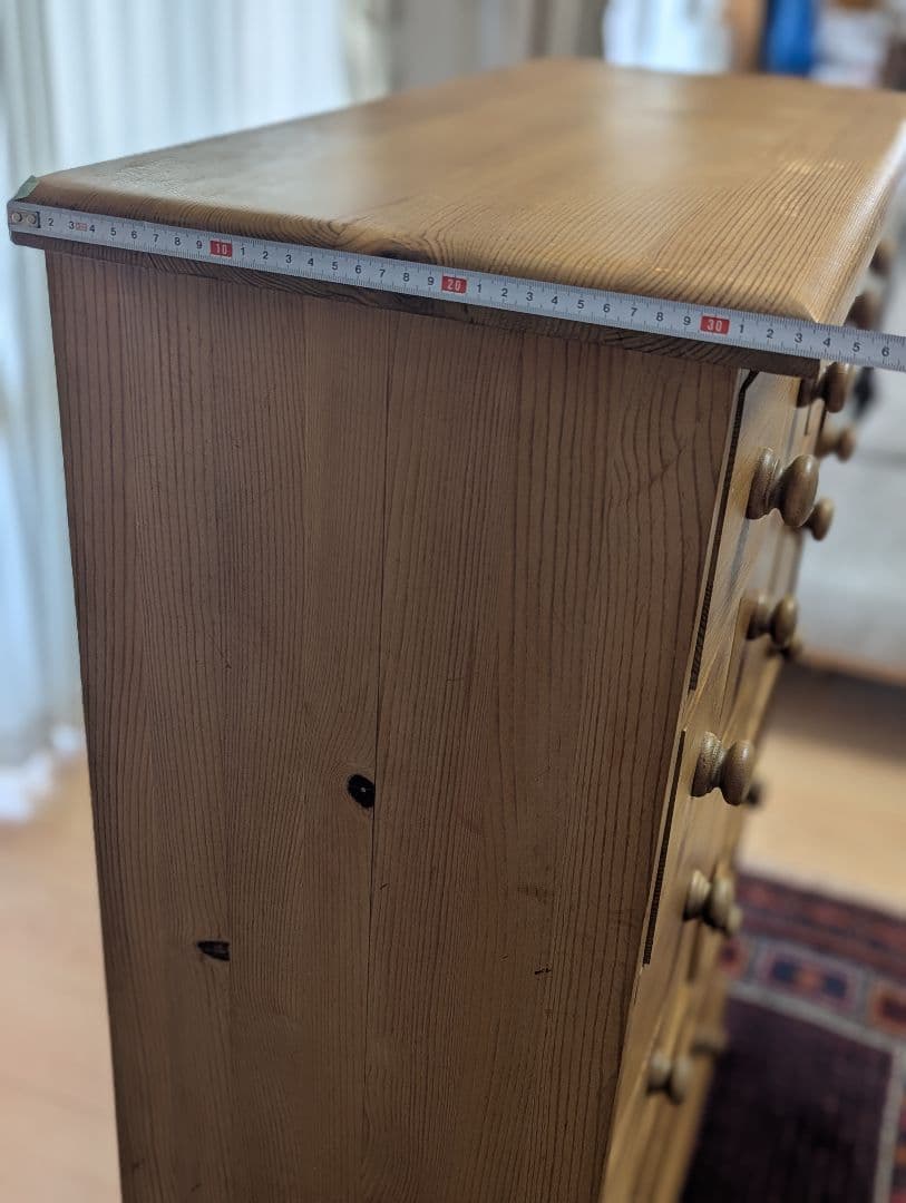 【アンティーク調家具】木製アンティーク調欧風チェスト