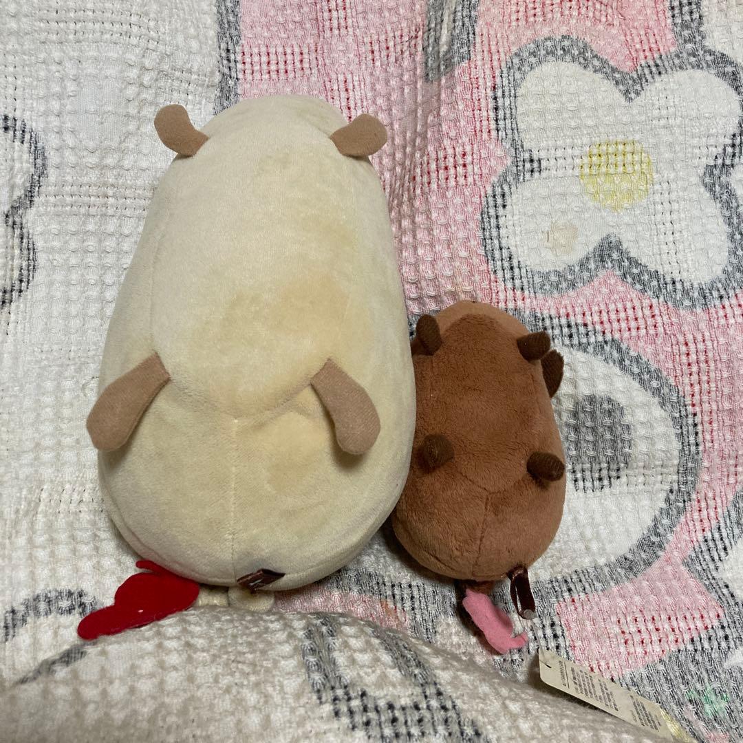 モンスイユ　ブタ＆イヌ　ぬいぐるみ　中古品　バラ売り不可