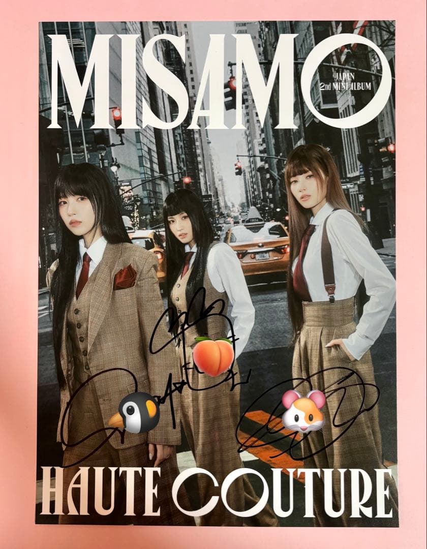 ミサモ 全員サイン オートクチュール MISAMO