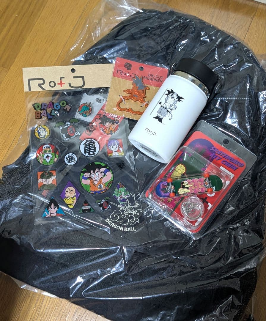 【新品5点】RofJ ドラゴンボール　Coleman　リュック　悟空　カラビナ他