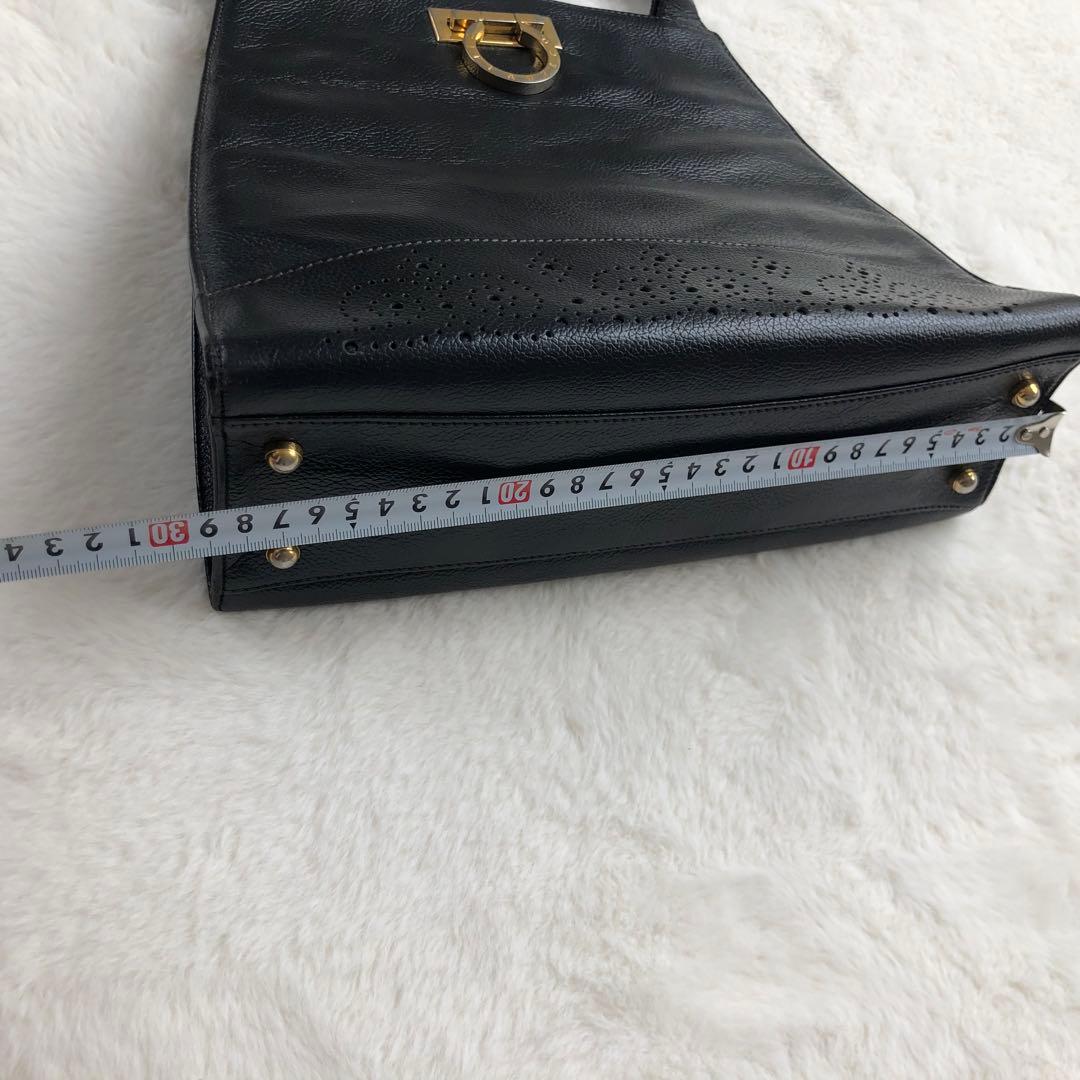 【美品】Tiffany ティファニー　レザー　ショルダーバッグ　ハンドバッグ