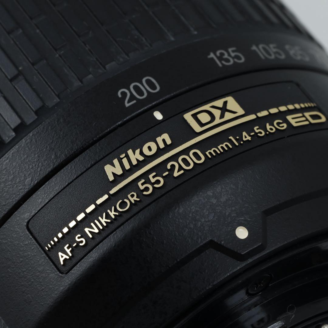 145 ★ ニコン用 NIKON用 望遠レンズ AF-S55-200VR