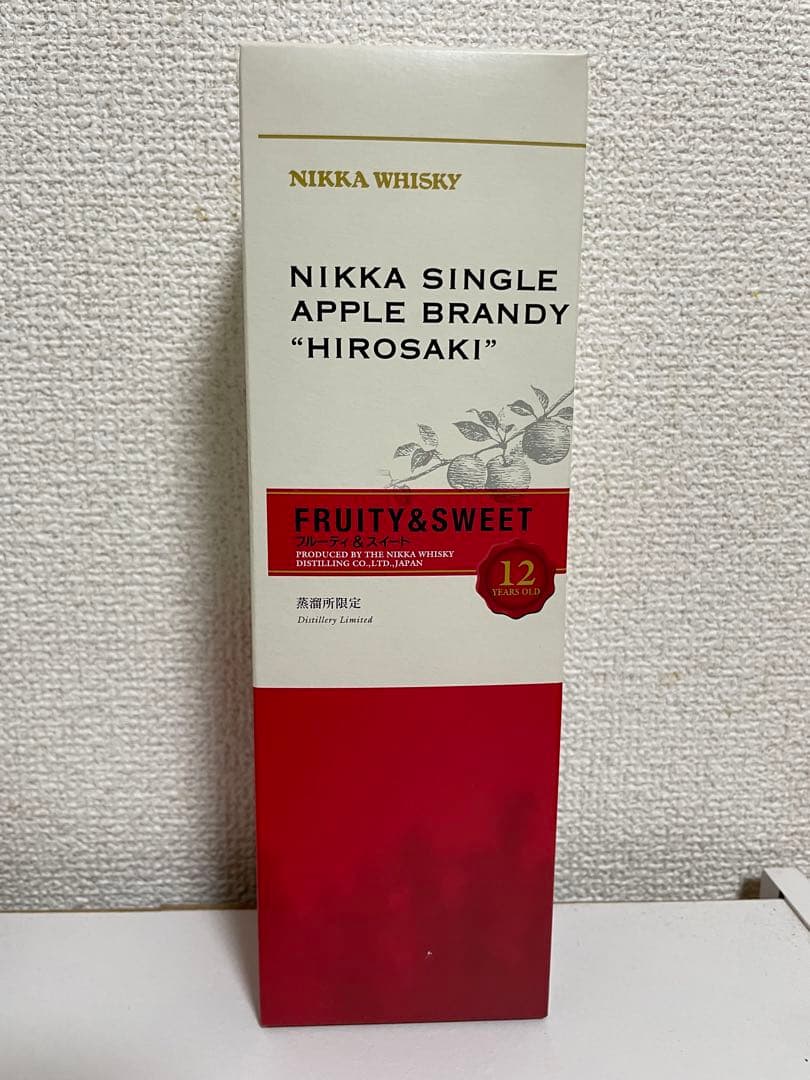 値段交渉可　 弘前12年アップルブランデー500ml 新品　ニッカウイスキー