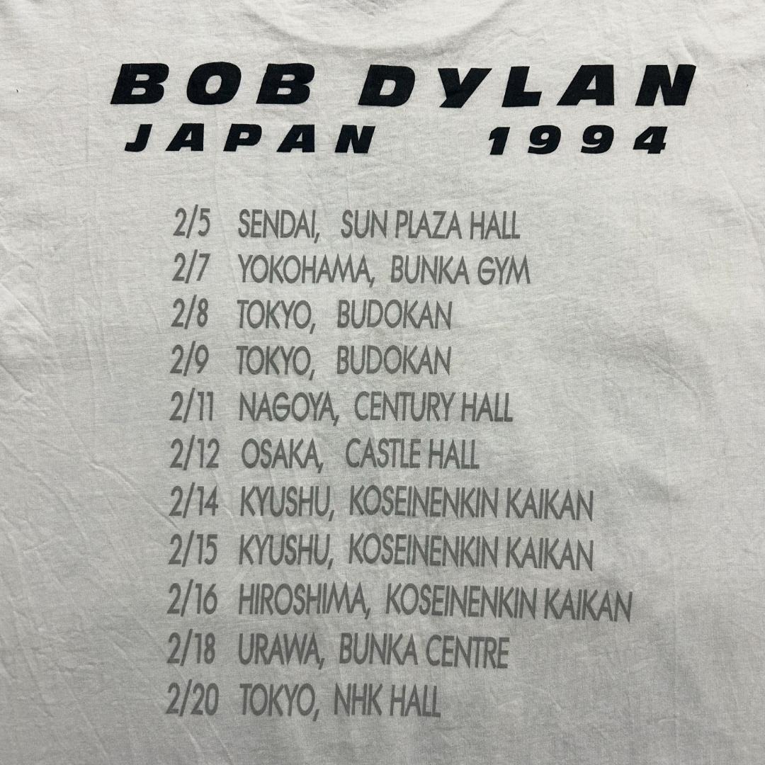 未着用 ボブ・ディラン 94年来日 バンドTシャツ L BOB DYLAN