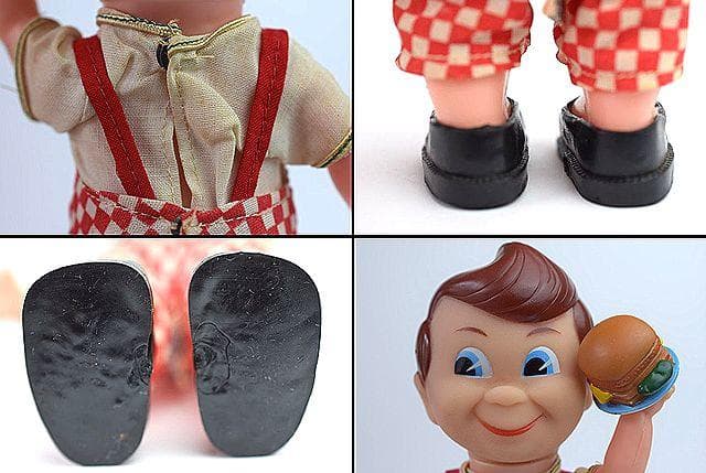 レア！ 70’s BIG BOY ビッグボーイ ビンテージ ソフビ TOY 黒靴