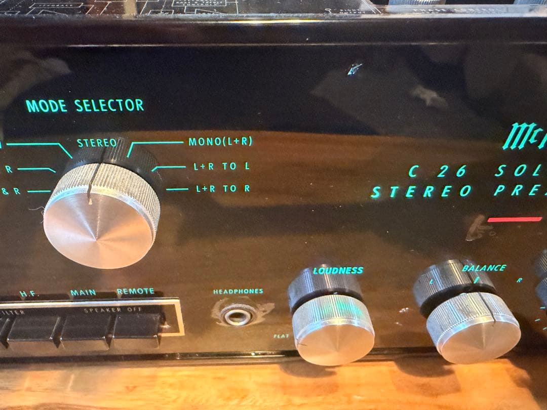 McIntosh マッキントッシュ C26 プリアンプ　最終値下げ