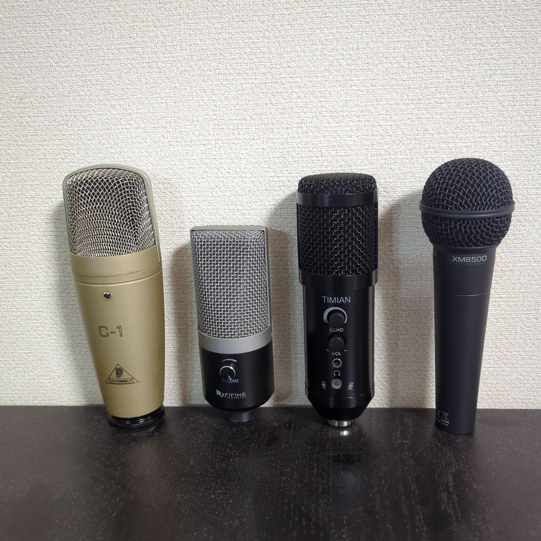 C-1 TIMAN XM8500 FIFINE USB マイクセット