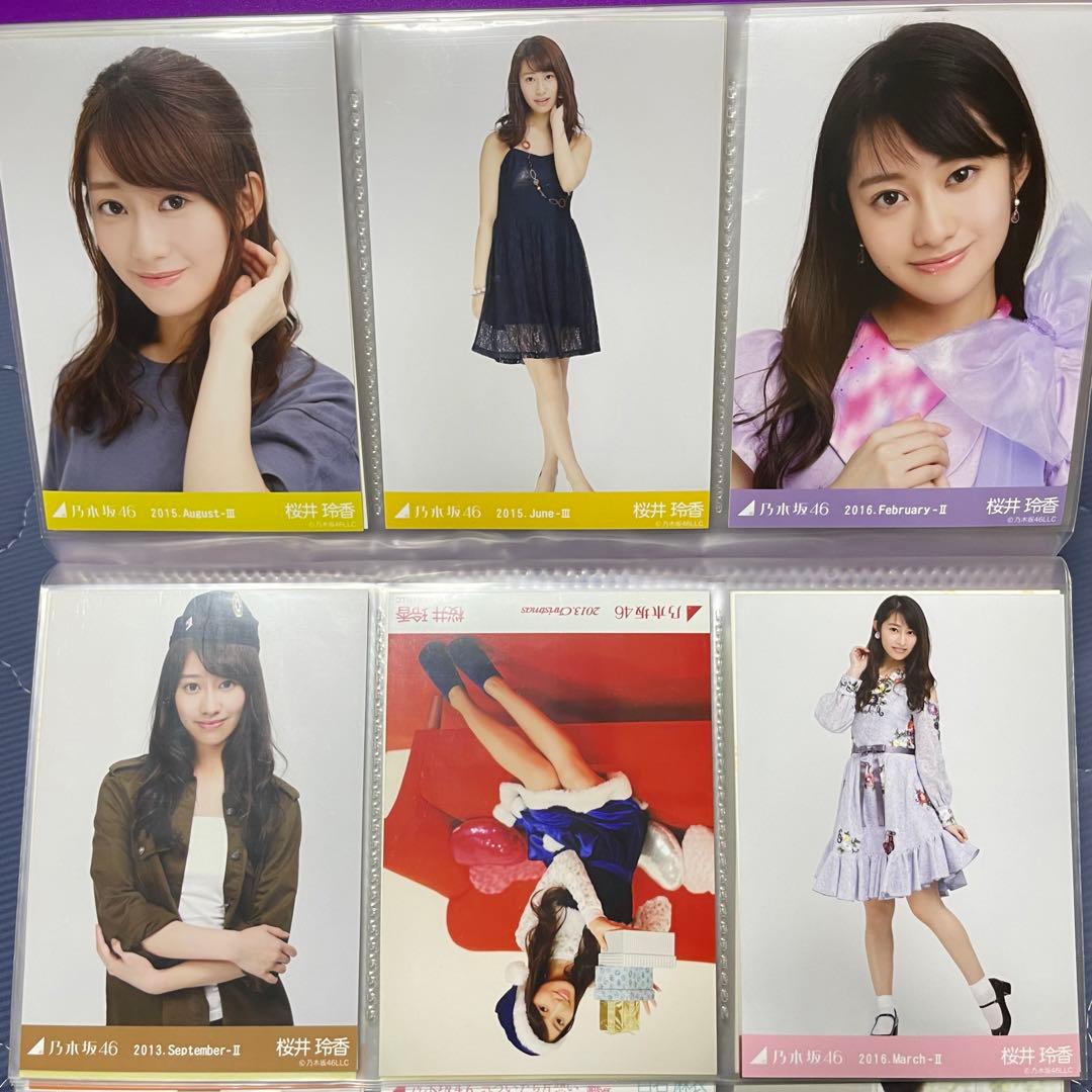 乃木坂46 桜井玲香 生写真 バラ