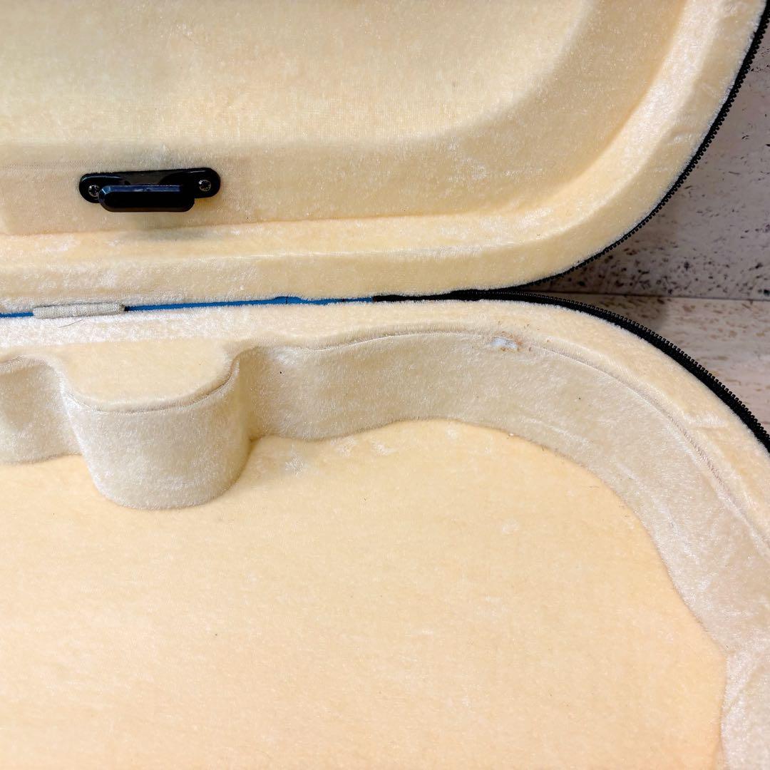 新品未使用☆4/4サイズ☆アクアブルーが爽やかなバイオリンケース