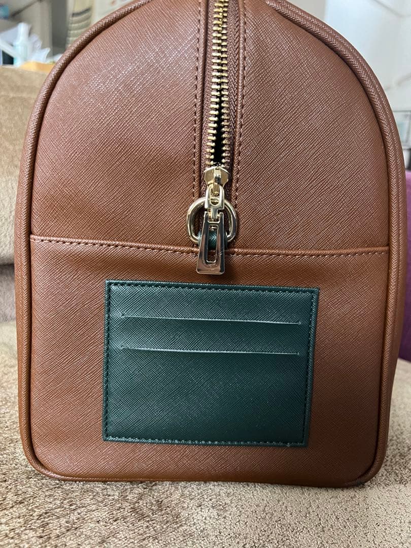 お値下げ⭐︎テテ　ハンドメイドボストンバッグ&ブローチ