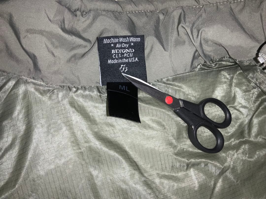 BEYOND CLOTHING LEVEL7 VEST アルファグレー ML美品