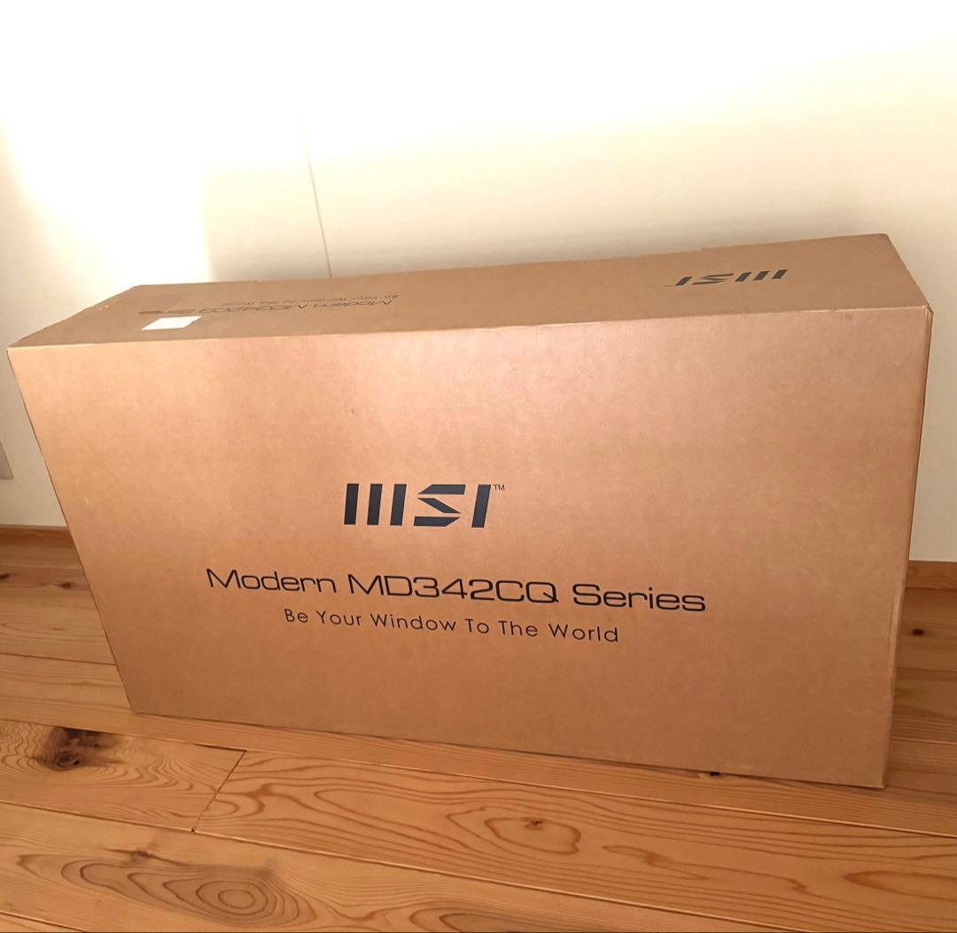 アダムさま専用 MSI Modern MD342CQPW 34インチモニター