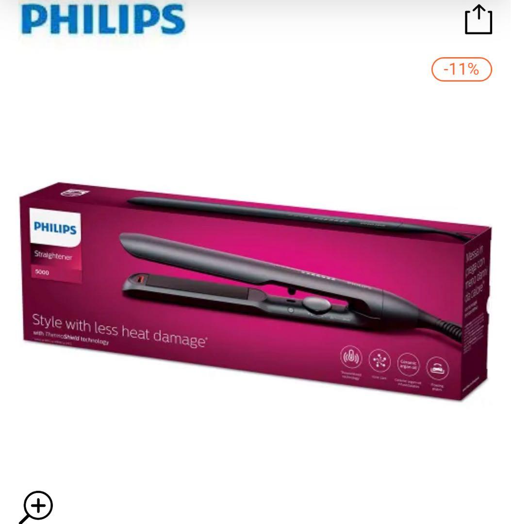PHILIPS ストレートヘアアイロン 5000シリーズBHS510系　海外仕様