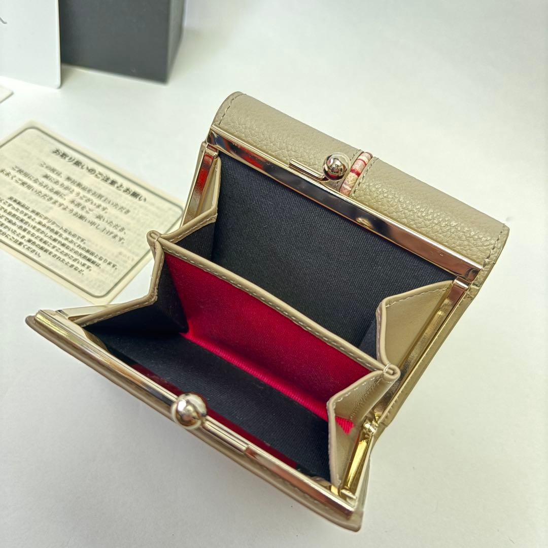 インセットクロスオーバーストライプ 三つ折財布 ポールスミス