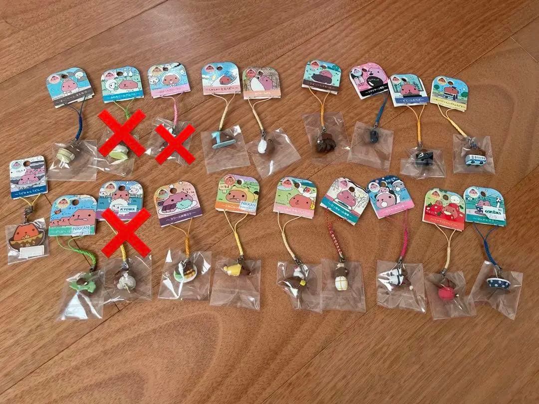 カピバラさん ご当地根付ストラップ まとめ売り