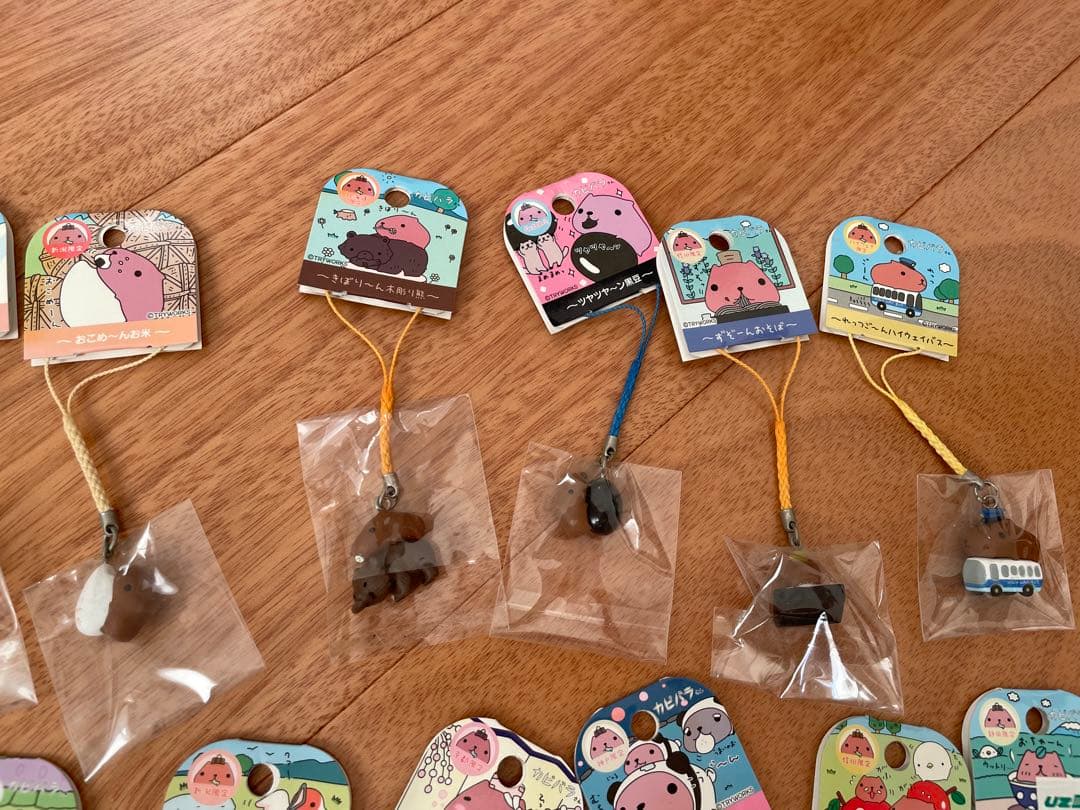 カピバラさん ご当地根付ストラップ まとめ売り