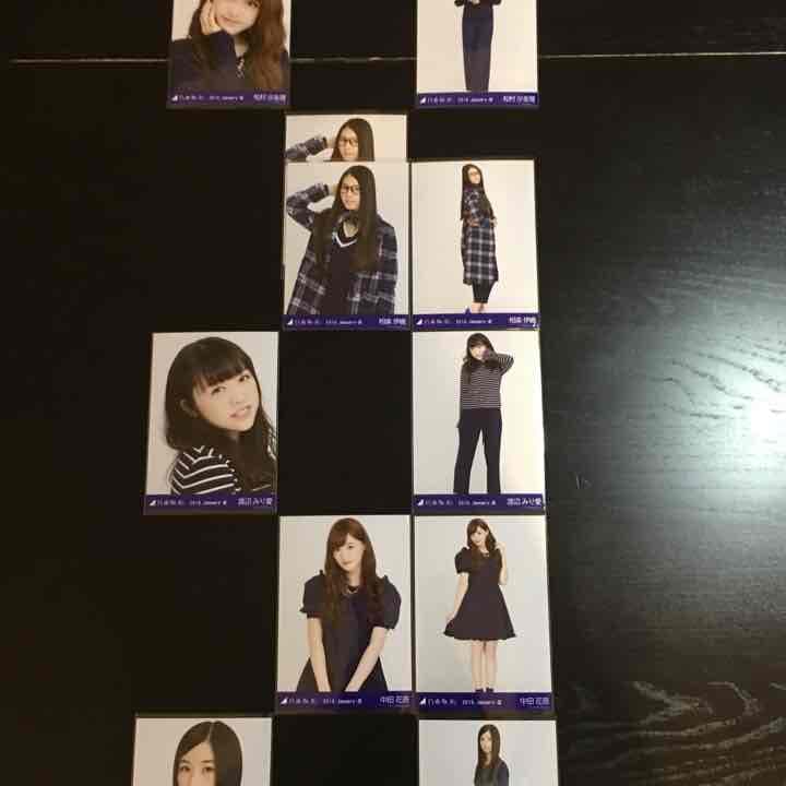 生写真 ネイビー 乃木坂46 WEBSHOP限定