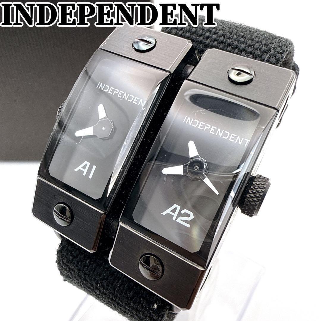 稼働品✨ CITIZEN インディペンデント デュアルタイム ツインディスプレイ