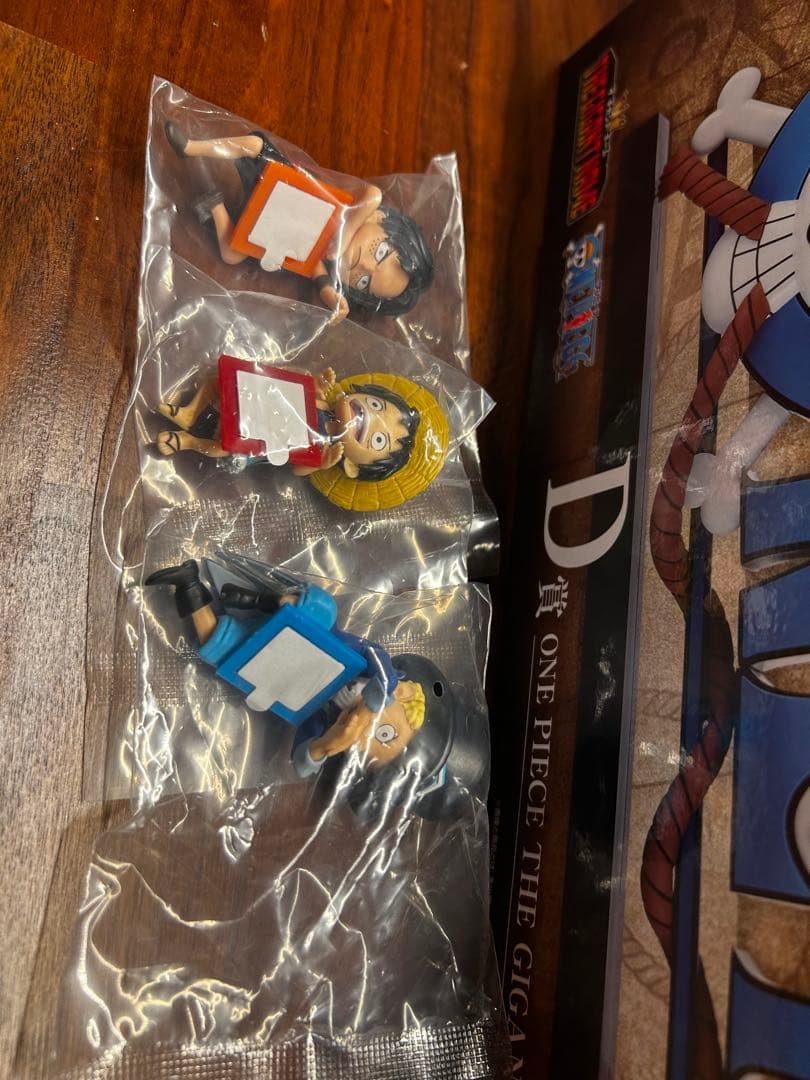 ワンピースTHEGIGANTNAME D賞＆ちらりんフレンズ コンプセット E賞