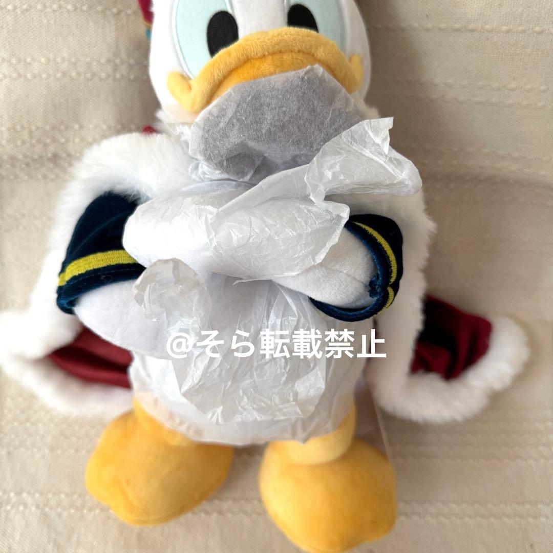 【日本正規品】ドナルド 王冠 ぬいぐるみ 誕生日 王様 バースデー