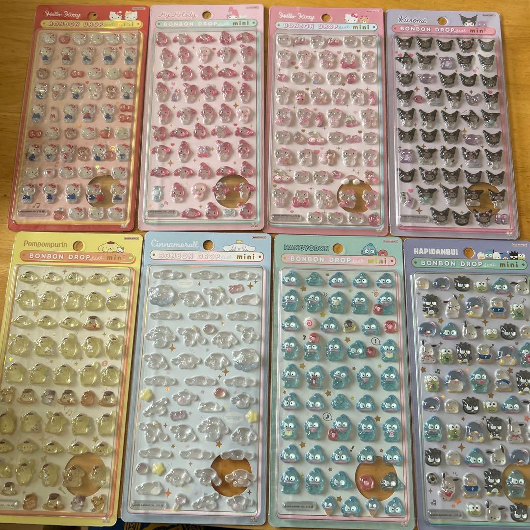 【正規品】 サンリオ ボンボンドロップシール ミニ セット