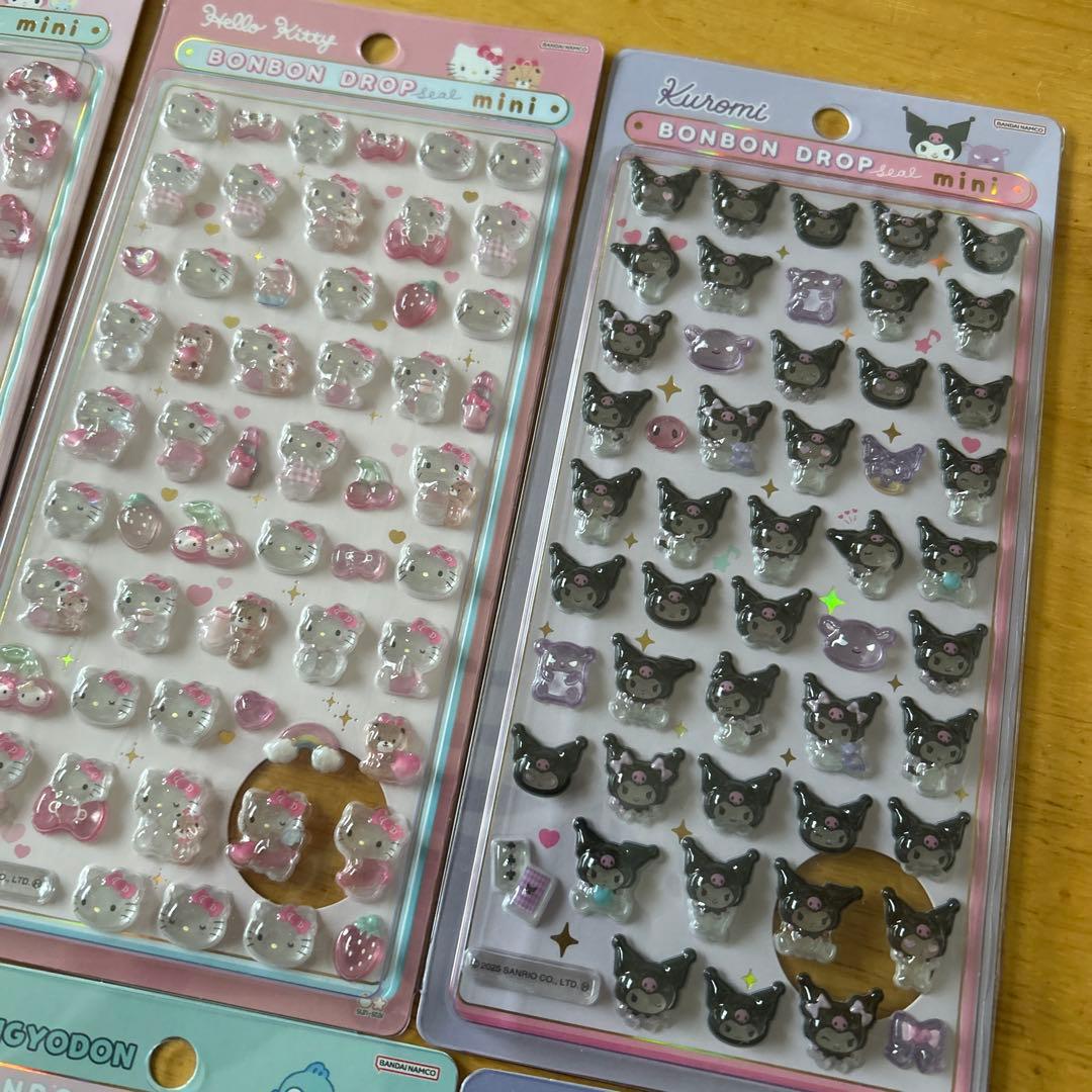 【正規品】 サンリオ ボンボンドロップシール ミニ セット