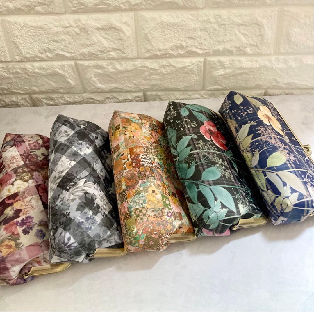 Momo mom様オーダーページ　がま口ペンケース5点