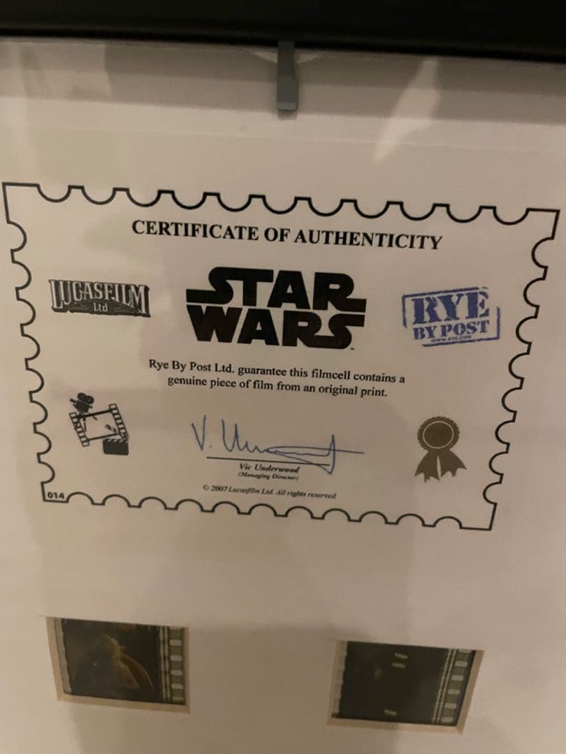 スターウォーズ　フレームアート　スルー・ザ・エイジズ EP1〜6