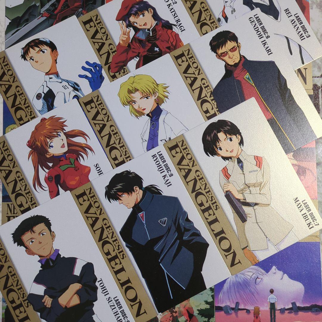 エヴァ　ＣＤＭカード 非売品劇場版BOX　レイ＆アスカ＆ミサト他 計18枚セット